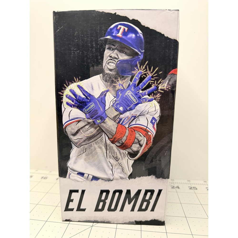 Adolis Garcia El Bombi Bobblehead Texas Rangers SGA Choctaw